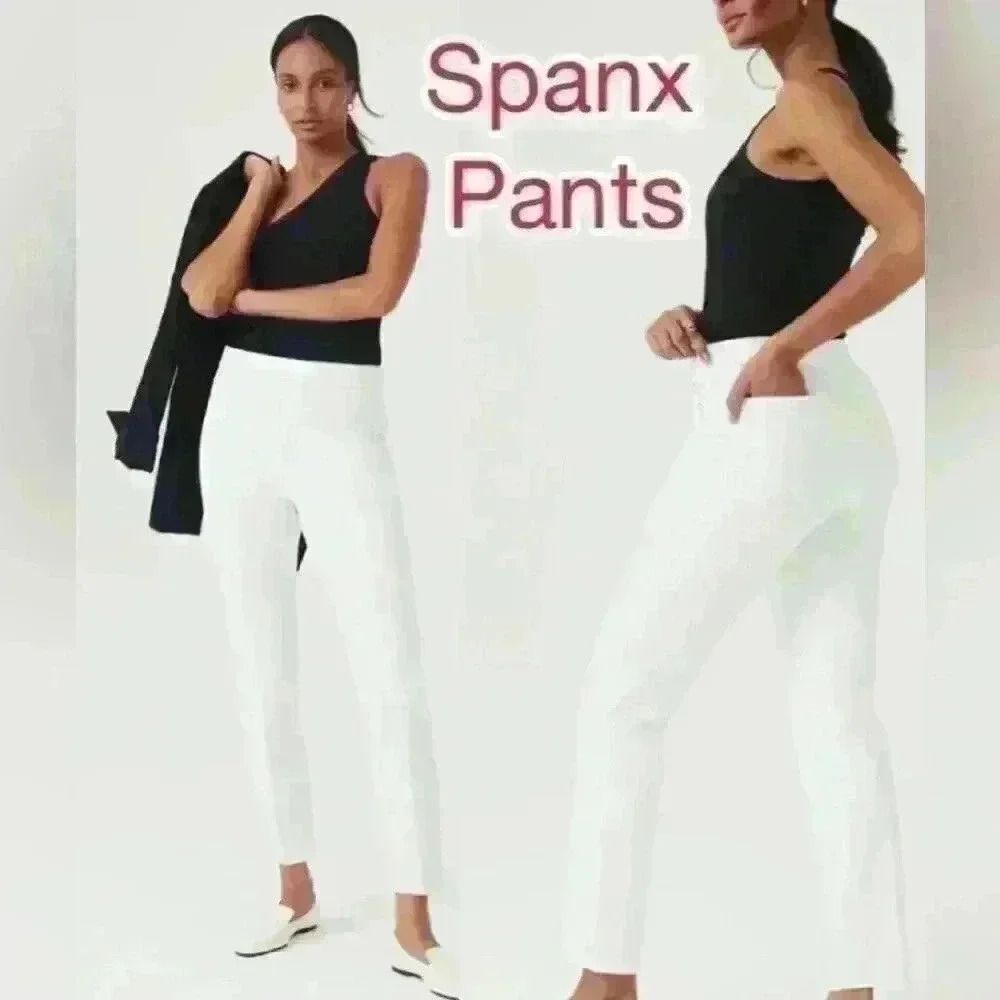 SPANX On-the-Go Ankle Slim Straight Pants NWT